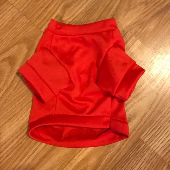 Canada Doggie Shirt Red With Maple Leaf Print Size Small - Picture 4 of 4